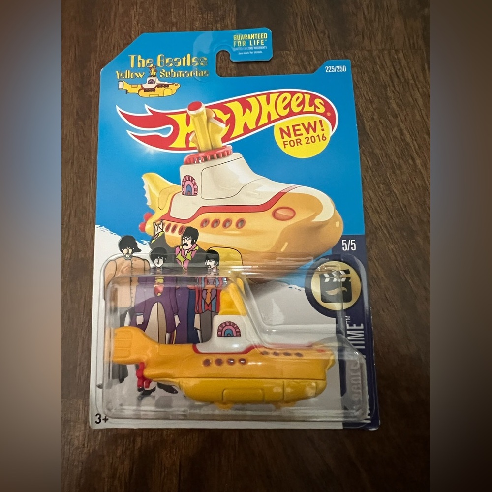 Hot Wheels The Beatles Yellow Submarine Die-Cast Toy
